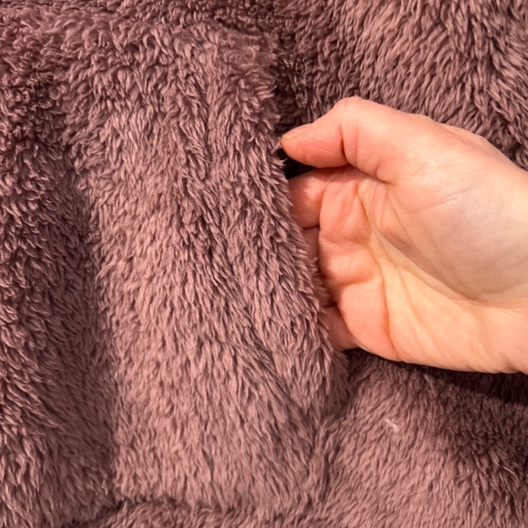 🔸5/30$!! PINK VS Plush Fuzzy Half Zip Front Pocket Pull Over Sweater - Picture 10 of 14
